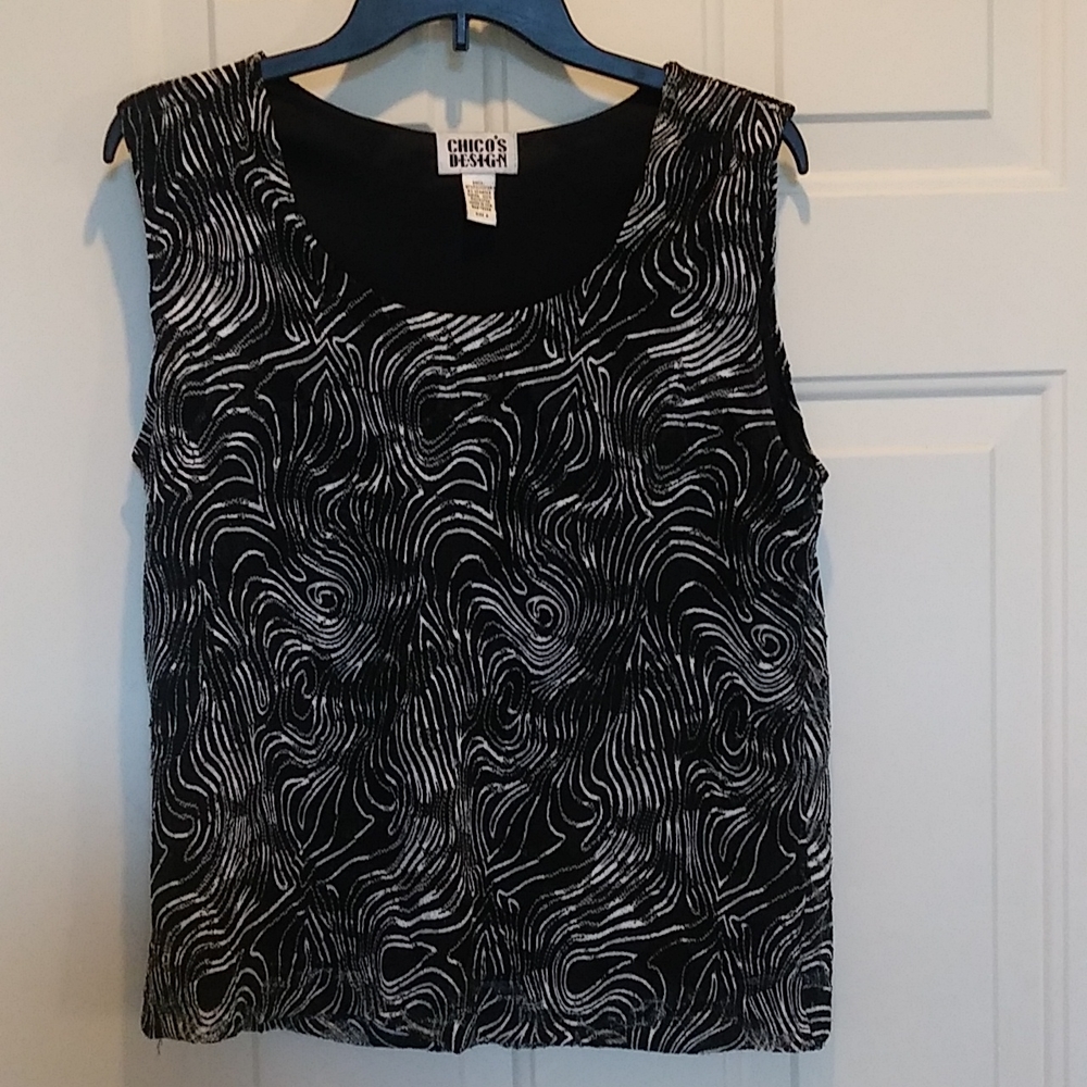 Chico's Design Tank top- Shell Lined